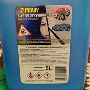 Płyn zimowy -22°do spryskiwaczy i reflektorów car-tech zapachowy 
