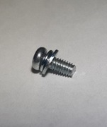 Śruba M4x12 główka półkulista z podwójną podkładką 10 szt