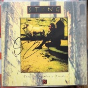 Sting płyta winylowa z autografami i certyfikatem