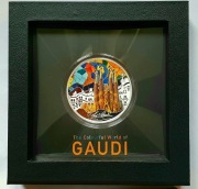 Kolorowy świat Gaudiego II, 1000 franków CFA.