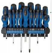 Zestaw Śrubokrętów NITEO TOOLS 37 sztuk ze stojakiem