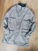 Kurtka parka beżowa oldshool, rozmiar 46/48