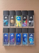 Perfumy Adidas 75 ml  - Dezodorant Spray Adidas - zestaw 10 sztuk