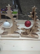 Choinka świąteczna , drewniana 