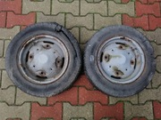 Felgi cytrynki Fiat 126p i Niewiadów PRL używane do renowacji