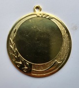 Medal złoto fi 70 mm laur