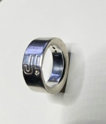 Pierścionek obrączka b.masywny, Joop! , rozm.15, srebro 925,waga 15 g