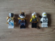 Zestaw 4 figurek LEGO ninjago Zane, Wu, Samurai X
