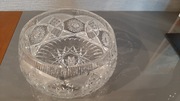Kryształowa Misa Patera Duża stan idealny średnica 22 cm
