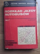 Rozkład jazdy autobusów PKS 27.V.1977–27.V.1978  częstochowskie katowickie 