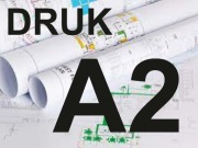 A2 Druk Wydruk Plotowanie Drukowanie KOLOR KIELCE