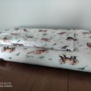 Pościel z wypełnieniem dla dziecka leśne zwierzątk