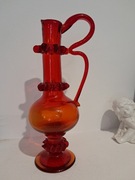 Wazon PRL "trójka " Krakowski Instytut Szkła 