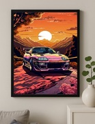 Obraz na płótnie JDM Toyota Supra MK4