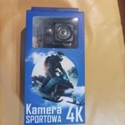 KMERA SPORTOWA 4K Nowa wodoodporna
