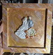 Obraz obrazek pamiątka na Ślub Para młoda 