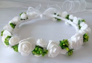 Wianek komunijny - rękodzieło