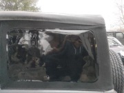 Szyba lewa dachu miękkiego Jeep Wrangler JL 5d