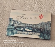 Magnes na lodówkę Firenze. Ponte Vecchio.