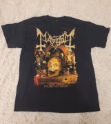 Czarna koszulka męska Mayhem rozmiar L