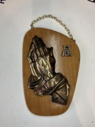 Dłonie Modlące ALBRECH DURER PRAYING HANDS 24karat