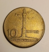 VII wieków Warszawy Kolumna Zygmunta 10 zł 1965 rok