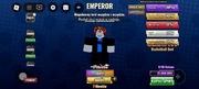 Konto roblox Basketball Zero Emperor 