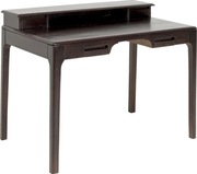 Biurko / sekretarzyk Kare Design- Brooklyn ciemnobrązowe 110x70cm drewniane