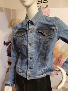 Vintage katana jeansowa just cavalli roberto cavalli