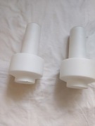 szklane klosze do lamp stołowych lub kinkietów lampy naftowej mleczne