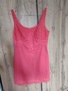 koszulka do spania halka PRL vintage retro S 36