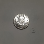 One dollar 1 dolar Susan B. Anthony D 1979 (3)
