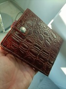 Duży portfel z skóry naturalnej 