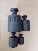 Odważniki do wagi. Stare PRL zestaw Wysyłka. 8.5kg