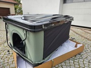 namiot dachowy Zielony do bagażnika dachowego pop up , z PC