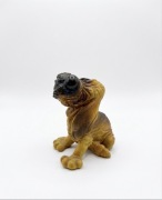 Figurka ceramiczna piesek pies mops kolekcjonerska