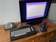 Commodore 16 nr.2 (64 kb),joystick,zasilacz,magnetofon,cartridge z 72 grami