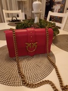 Torebka Pinko classic fuksja.