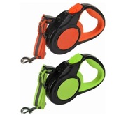 Wyprzedaż Smycz dla psa automatyczna linka odblaskowa 3m 15kg