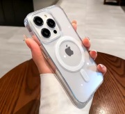 Transparentny Magnetyczny Case iPhone 16 Pro Max 