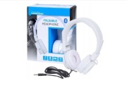 SŁUCHAWKI BEZPRZEWODOWE BLUETOOTH 5.3 SKŁADANE USB-C 5H PRACY ZASIĘG 10M