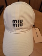 Czapka Miu Miu damska z daszkiem baseball 