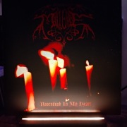 DIABOLICAL MASQUERADE RAVENDUSK IN MY HEART winyl transparent red +Bonus
