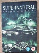 Supernatural - Sezon 1-4 Kompletny [DVD]