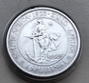 RPA South Africa 1 Szyling 1923 r Jerzy V srebro 