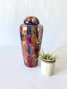 Waza amfora z przykrywką 