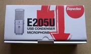 Mikrofon pojemnościowy Superlux E 205U USB - Nowy!