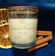 Świeca sojowa 120g Cynamonowa Pomarańcza 