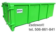 Kontener hakowy / kontener na śmieci / gruz / złom / Kontener KP7/ 7m³