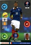 PANINI ROAD TO EURO 2016 ADRENALYN GAME CHANGER PAUL POGBA 329